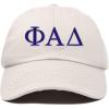 image:imageDALIX Phi Alpha Delta Greek Letters Ball Cap Embroidered HatBeige