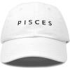 image:imageDALIX Pisces Dad Hat Embroidered Zodiac Astrology Cotton Baseball CapWhite