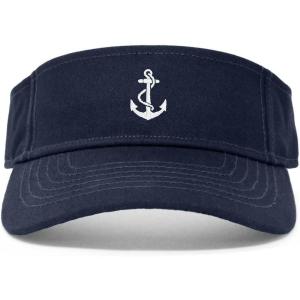 image:imageDALIX Anchor Embroidered Hat Adjustable Cotton Men Women ClassicNavy Blue