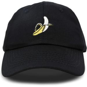 image:imageDALIX Banana Hat Novelty Peel Baseball Dad Cap Gifts for Men WomenBlack