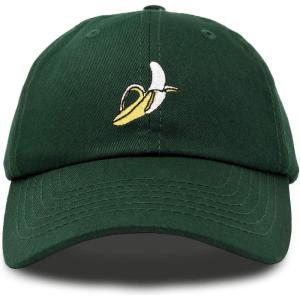 image:imageDALIX Banana Hat Novelty Peel Baseball Dad Cap Gifts for Men WomenDark Green