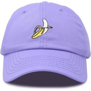 image:imageDALIX Banana Hat Novelty Peel Baseball Dad Cap Gifts for Men WomenLavender