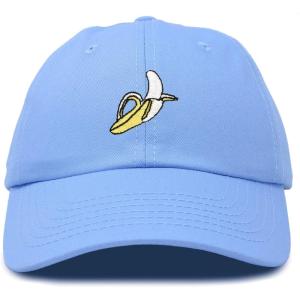 image:imageDALIX Banana Hat Novelty Peel Baseball Dad Cap Gifts for Men WomenLight Blue