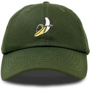 image:imageDALIX Banana Hat Novelty Peel Baseball Dad Cap Gifts for Men WomenOlive