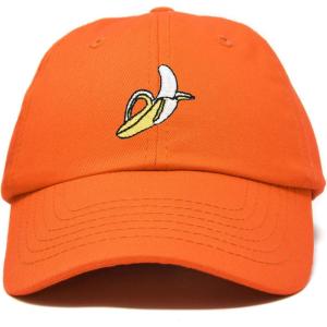 image:imageDALIX Banana Hat Novelty Peel Baseball Dad Cap Gifts for Men WomenOrange