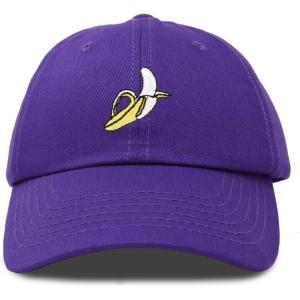 image:imageDALIX Banana Hat Novelty Peel Baseball Dad Cap Gifts for Men WomenPurple