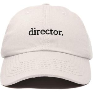 image:imageDALIX Director Embroidered Cotton Baseball Cap Adjustable Dad Hat MensBeige