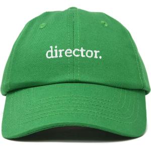 image:imageDALIX Director Embroidered Cotton Baseball Cap Adjustable Dad Hat MensKelly Green