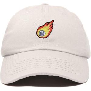 image:imageDALIX Embroidered Comet Baseball Cap Cotton Dad Hat MenBeige