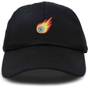 image:imageDALIX Embroidered Comet Baseball Cap Cotton Dad Hat MenBlack