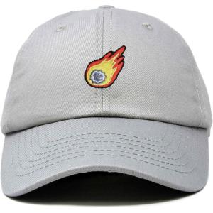 image:imageDALIX Embroidered Comet Baseball Cap Cotton Dad Hat MenGray