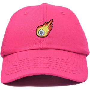 image:imageDALIX Embroidered Comet Baseball Cap Cotton Dad Hat MenHot Pink