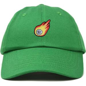 image:imageDALIX Embroidered Comet Baseball Cap Cotton Dad Hat MenKelly Green