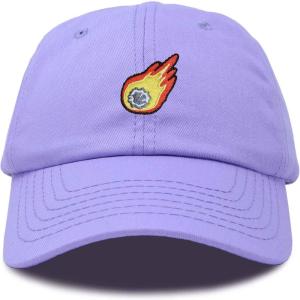 image:imageDALIX Embroidered Comet Baseball Cap Cotton Dad Hat MenLavender