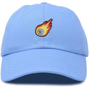 image:imageDALIX Embroidered Comet Baseball Cap Cotton Dad Hat MenLight Blue