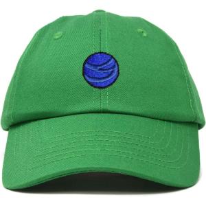 image:imageDALIX Embroidered Neptune Baseball Cap Cotton Dad Hat MenKelly Green