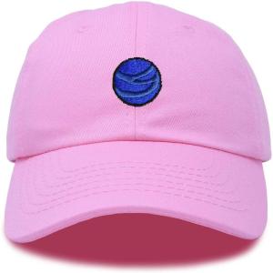 image:imageDALIX Embroidered Neptune Baseball Cap Cotton Dad Hat MenLight Pink