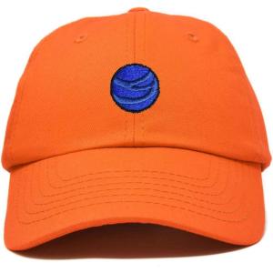 image:imageDALIX Embroidered Neptune Baseball Cap Cotton Dad Hat MenOrange