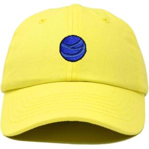 image:imageDALIX Embroidered Neptune Baseball Cap Cotton Dad Hat MenYellow
