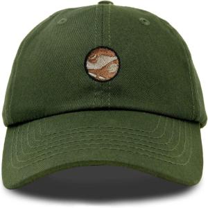 image:imageDALIX Embroidered Venus Baseball Cap Cotton Dad Hat MenOlive