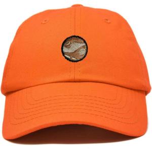image:imageDALIX Embroidered Venus Baseball Cap Cotton Dad Hat MenOrange