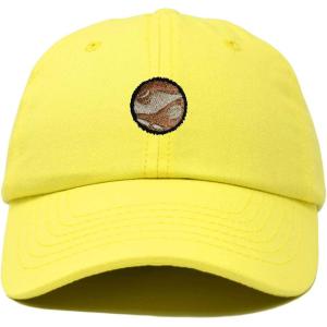 image:imageDALIX Embroidered Venus Baseball Cap Cotton Dad Hat MenYellow