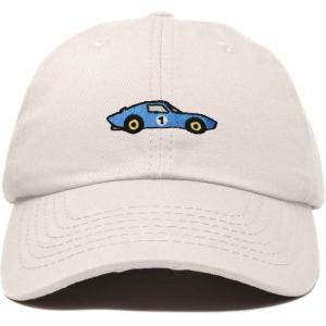 image:imageDALIX Muscle Car Embroidered Cap Cotton Baseball Summer Cool Dad Hat MensBeige