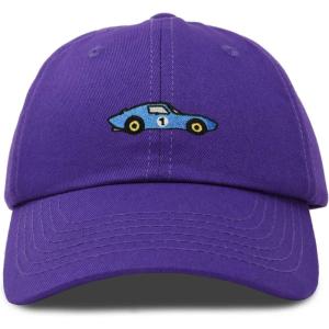 image:imageDALIX Muscle Car Embroidered Cap Cotton Baseball Summer Cool Dad Hat MensPurple