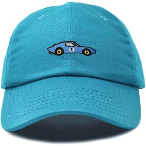 image:imageDALIX Muscle Car Embroidered Cap Cotton Baseball Summer Cool Dad Hat MensTeal