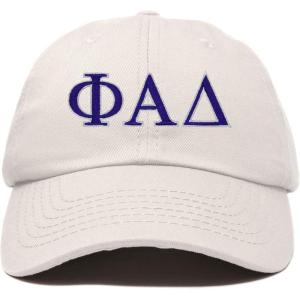 image:imageDALIX Phi Alpha Delta Greek Letters Ball Cap Embroidered HatBeige