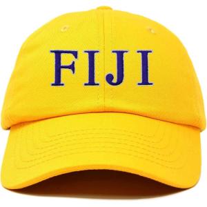 image:imageDALIX Phi Gamma Delta Greek Letters Ball Cap Embroidered Fraternity HatGold