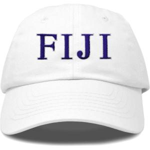image:imageDALIX Phi Gamma Delta Greek Letters Ball Cap Embroidered Fraternity HatWhite
