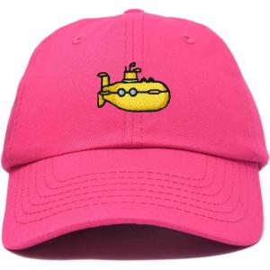 image:imageDALIX Submarine Cotton Dad Hat Adjustable Soft Baseball Cap MensHot Pink