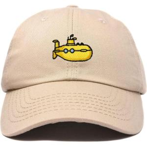 image:imageDALIX Submarine Cotton Dad Hat Adjustable Soft Baseball Cap MensKhaki