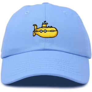 image:imageDALIX Submarine Cotton Dad Hat Adjustable Soft Baseball Cap MensLight Blue