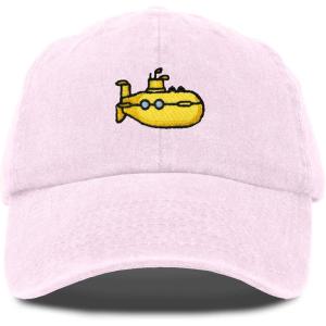 image:imageDALIX Submarine Cotton Dad Hat Adjustable Soft Baseball Cap MensWashed Pink