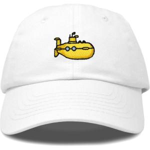 image:imageDALIX Submarine Cotton Dad Hat Adjustable Soft Baseball Cap MensWhite