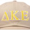 image:imageDALIX Delta Kappa Epsilon Fraternity Greek Letters Ball Cap Embroidered HatKhaki