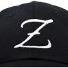 image:imageDALIX Initial Hat Letter Z Vintage Womens Baseball Cap Monogram EmbroideredBlack