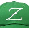 image:imageDALIX Initial Hat Letter Z Vintage Womens Baseball Cap Monogram EmbroideredKelly Green