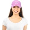image:imageDALIX Initial Hat Letter Z Vintage Womens Baseball Cap Monogram EmbroideredLight Pink