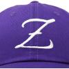 image:imageDALIX Initial Hat Letter Z Vintage Womens Baseball Cap Monogram EmbroideredPurple