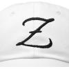 image:imageDALIX Initial Hat Letter Z Vintage Womens Baseball Cap Monogram EmbroideredWhite