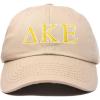image:imageDALIX Delta Kappa Epsilon Fraternity Greek Letters Ball Cap Embroidered HatKhaki