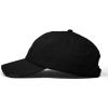 image:imageDALIX Lil Bolt Embroidered Cotton Summer Outdoor Baseball Cap Dad Hat MensBlack