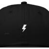 image:imageDALIX Lil Bolt Embroidered Cotton Summer Outdoor Baseball Cap Dad Hat MensBlack