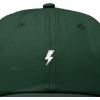 image:imageDALIX Lil Bolt Embroidered Cotton Summer Outdoor Baseball Cap Dad Hat MensDark Green