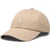 image:imageDALIX Lil Bolt Embroidered Cotton Summer Outdoor Baseball Cap Dad Hat MensKhaki