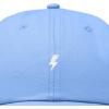 image:imageDALIX Lil Bolt Embroidered Cotton Summer Outdoor Baseball Cap Dad Hat MensLight Blue