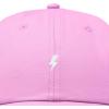 image:imageDALIX Lil Bolt Embroidered Cotton Summer Outdoor Baseball Cap Dad Hat MensLight Pink